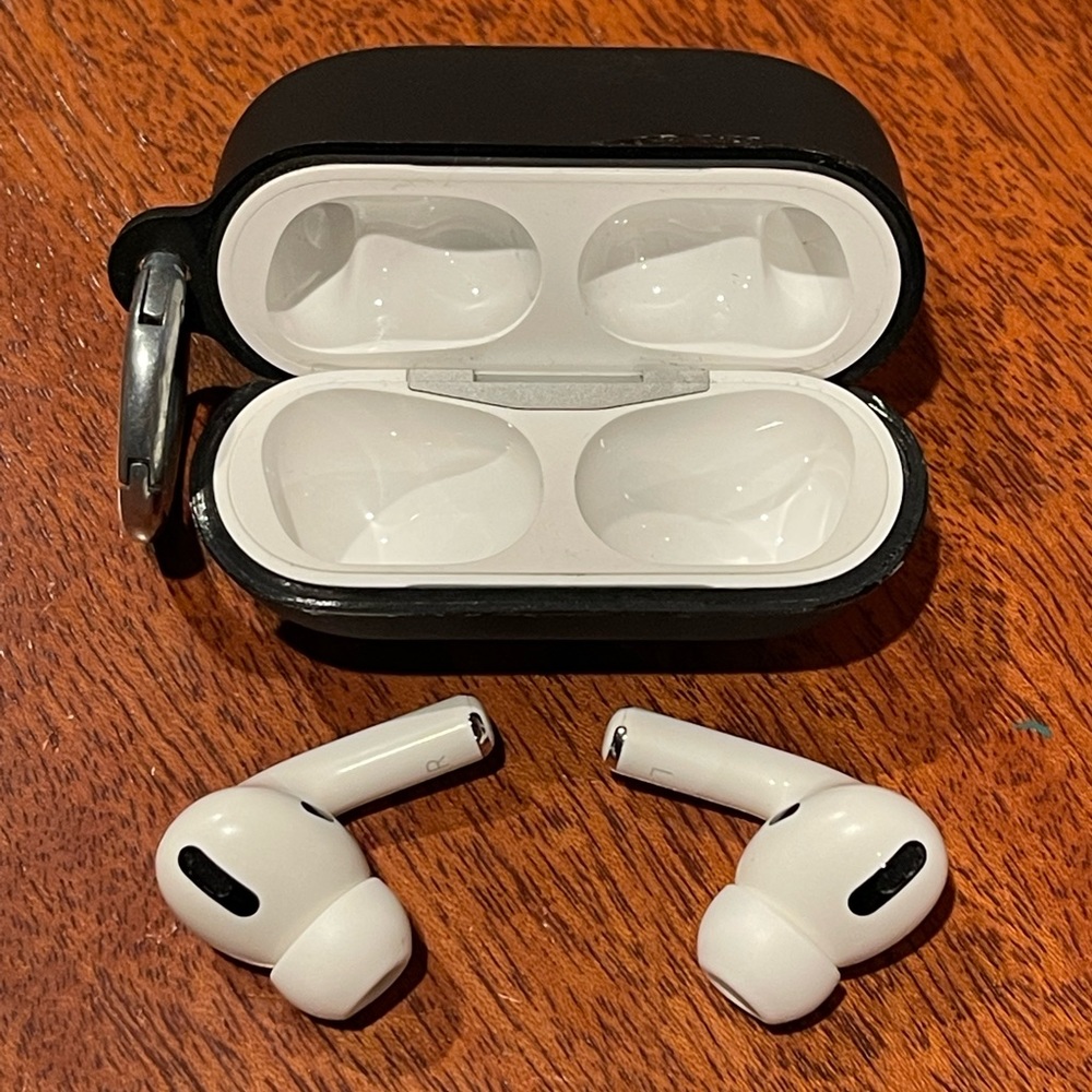Apple AirPods Pro. Gen 1. Mint condition. Comes with black hard plastic case.